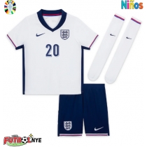 Camiseta Inglaterra Jarrod Bowen #20 Primera Equipación para niños Eurocopa 2024 manga corta (+ pantalones cortos)